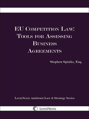 cover image of EU Competition Law